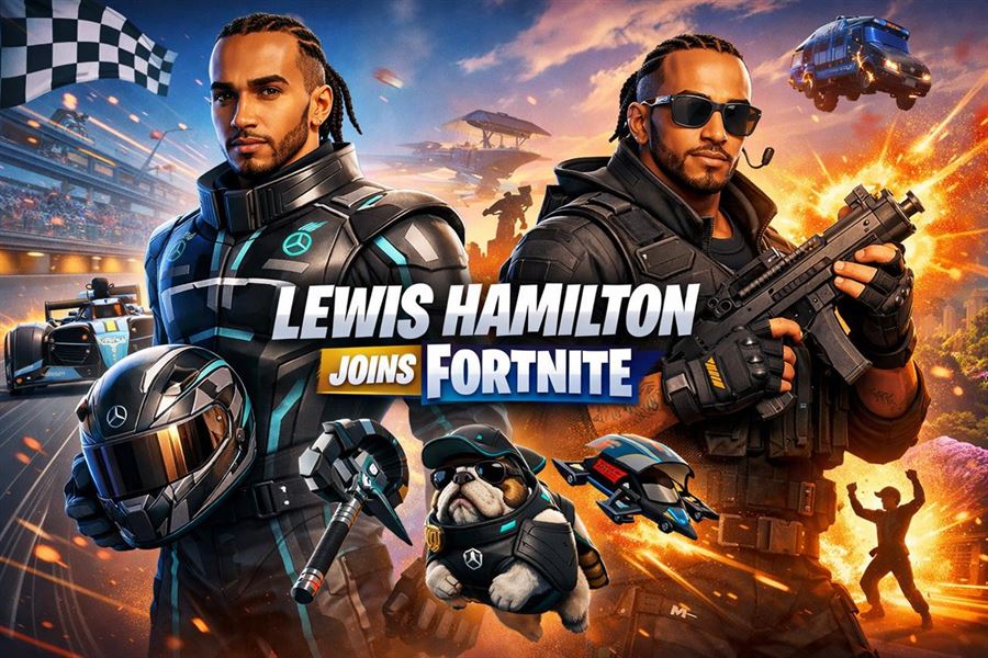 Fortnite lewis hamilton skin –racing legend joins the battle royale
